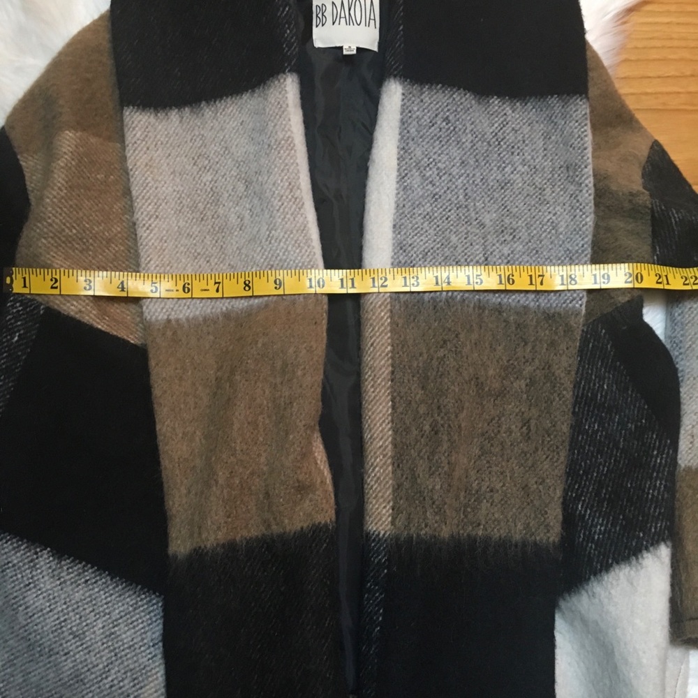 BB Dakota waterfall kimono style coat small - Picture 5 of 8